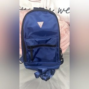 Unisex guess one strap backpack
